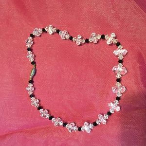 Vintage crystal necklace
